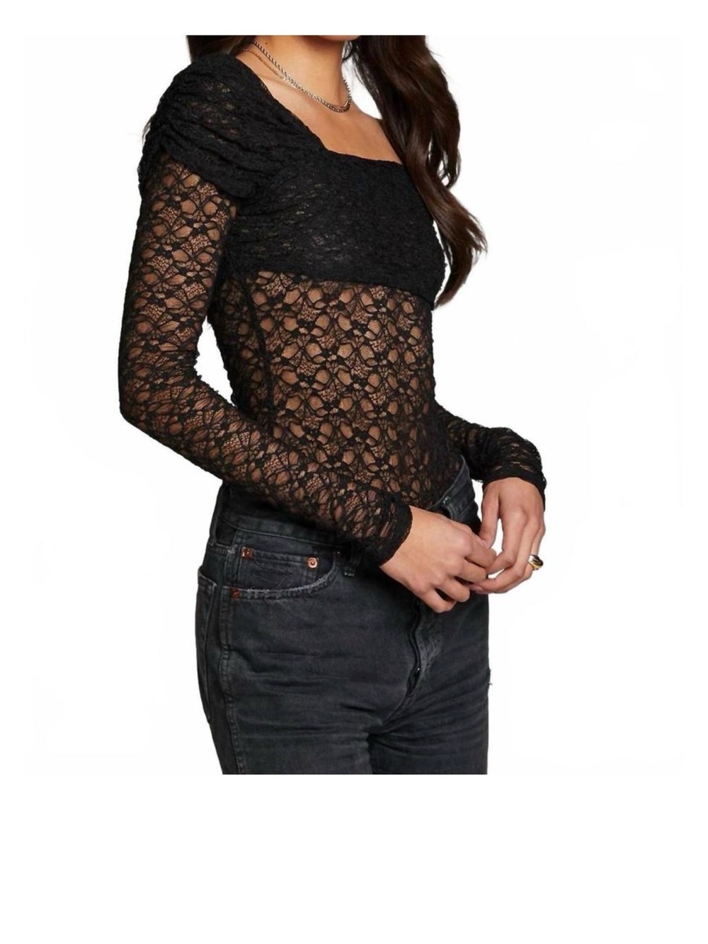 NWT ✧🖤 CHASER 🖤✧ Marsha bodysuit in licorice XS
